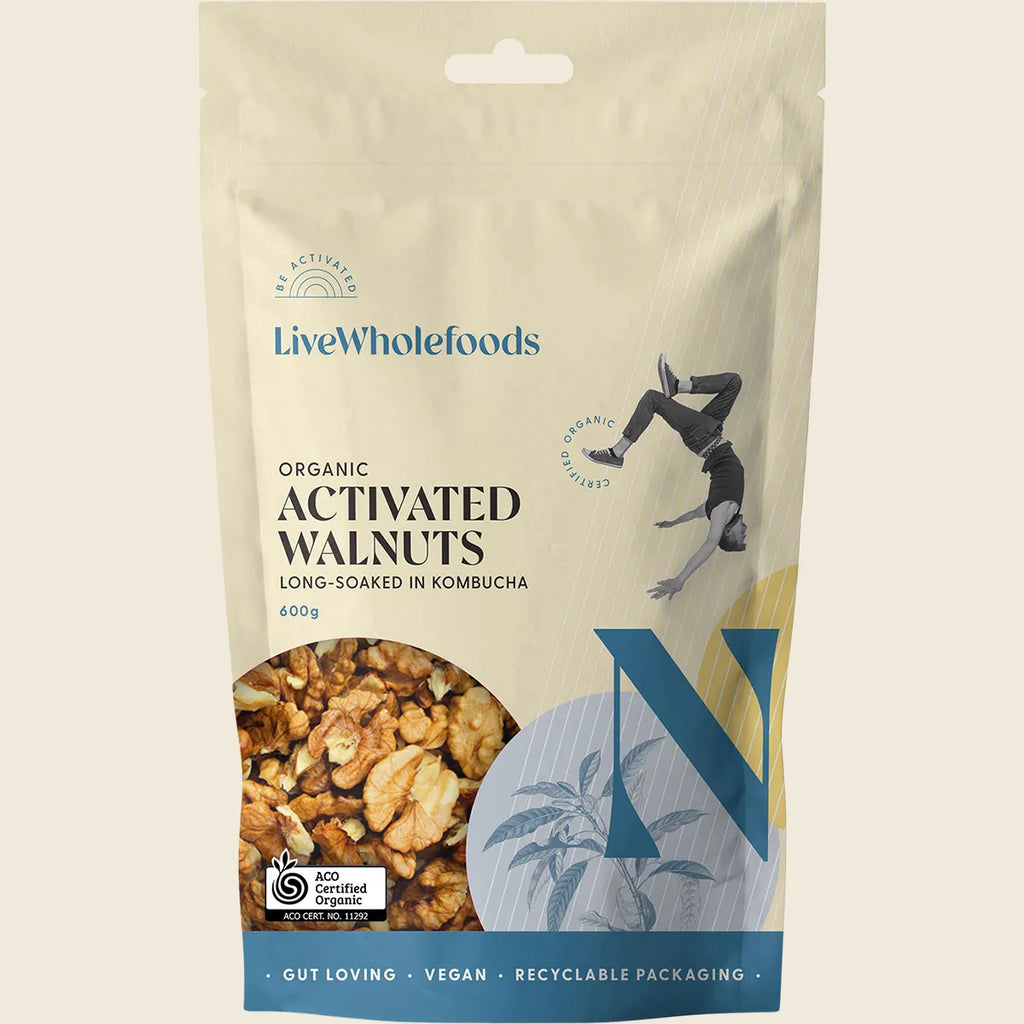 Organic Activated Walnuts 600g