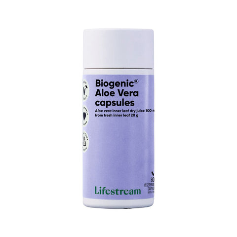 Lifestream Aloe Vera Biogenic Capsules 60vc