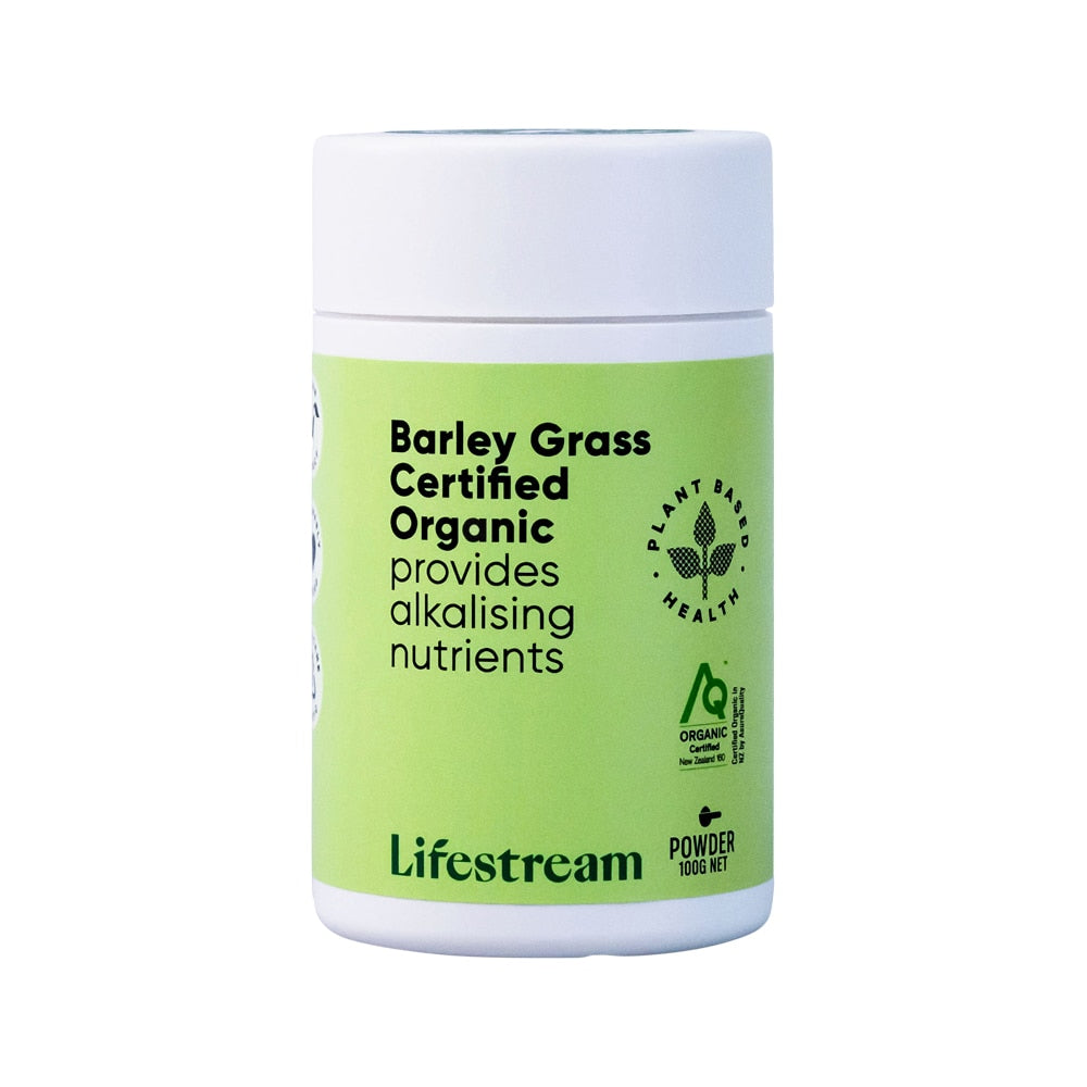 Lifestream Org Barley Grass Powder 100g