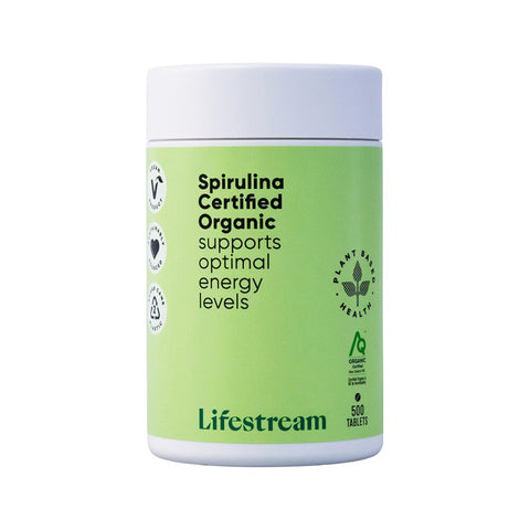 Lifestream Org Spirulina 500t