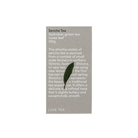 Love Tea Australian Sencha Loose Leaf 100g