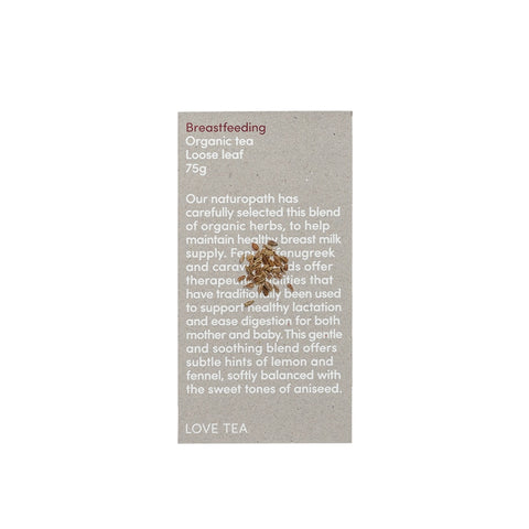 Love Tea Organic Breastfeeding Loose Leaf 75g