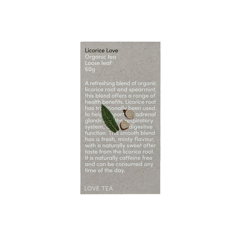 Love Tea Organic Licorice Love Loose Leaf 60g