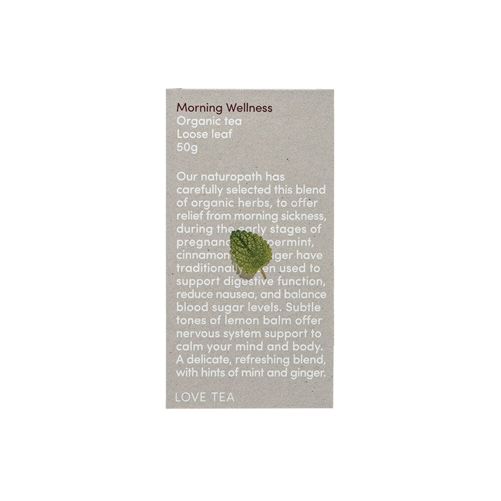 Love Tea Organic Morning Wellness Loose Leaf 50g