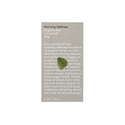 Love Tea Organic Morning Wellness Loose Leaf 50g