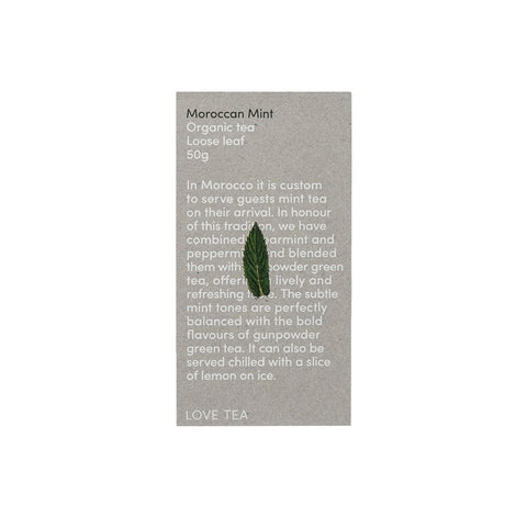 Love Tea Organic Moroccan Mint Loose Leaf 50g