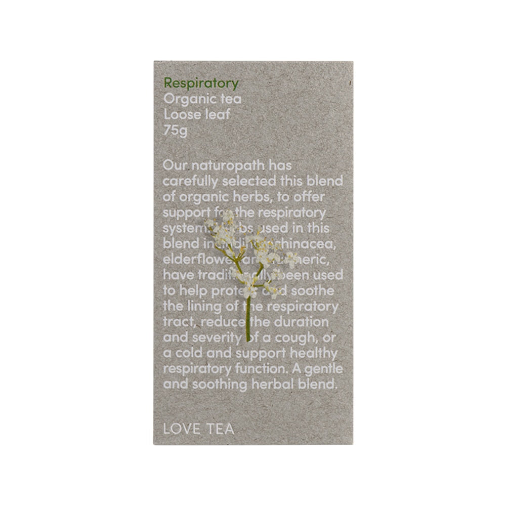 Love Tea Organic Respiratory Loose Leaf 75g