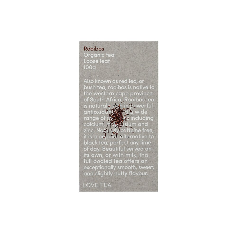 Love Tea Organic Rooibos Loose Leaf 100g