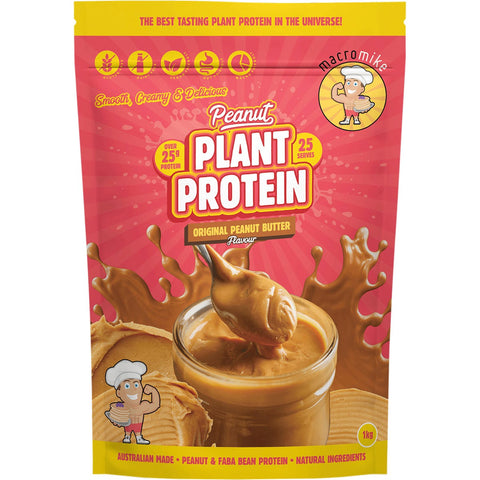 Peanut Plant Protein Original Peanut Butter 1kg