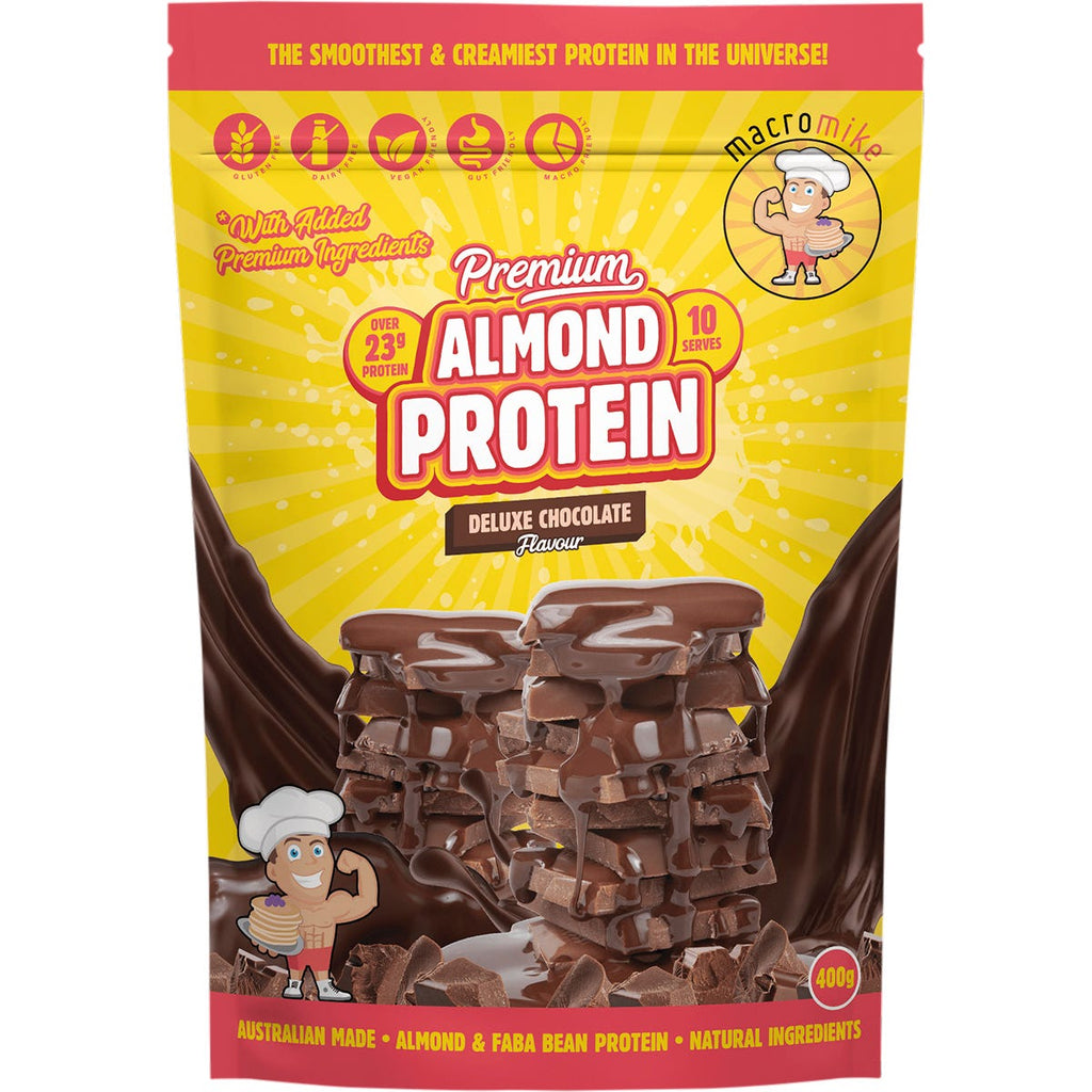 Premium Almond Protein Deluxe Chocolate 400g