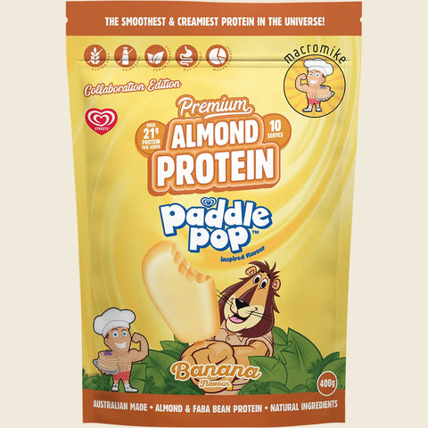 x Streets Almond Protein Banana Paddle Pop Inspired 400g