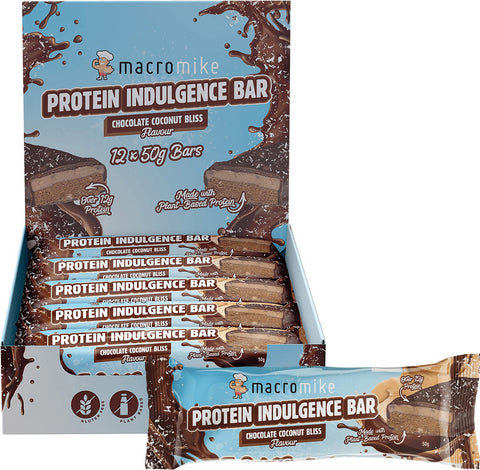 Protein Indulgence Bar Chocolate Coconut Bliss 12x50g