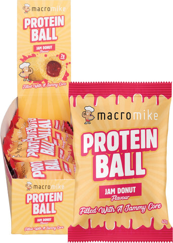 Protein Ball Jam Donut 12x40g