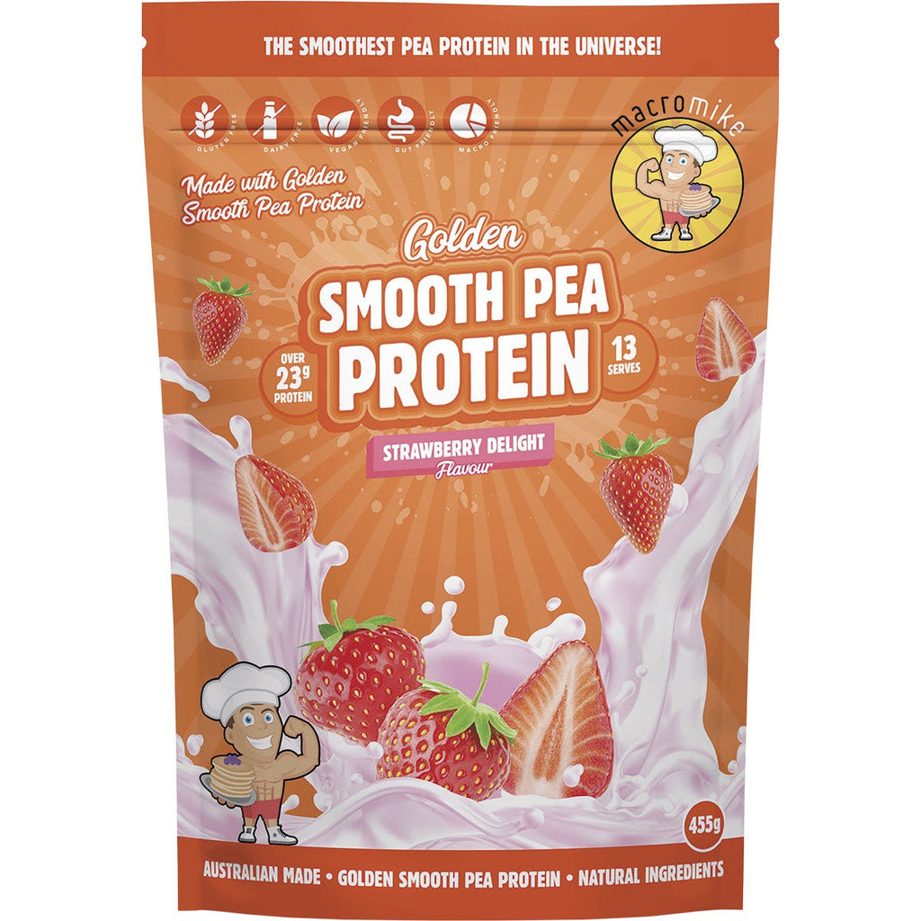 Golden Smooth Pea Protein Strawberry Delight 455g