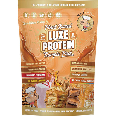 Plant Based Luxe Protein Sample Pack 8x40g