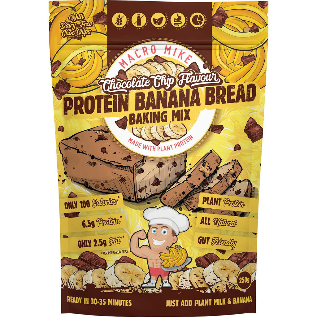 Protein Banana Bread Baking Mix Chocolate Chip 250g