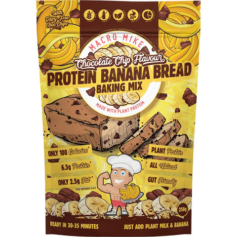 Protein Banana Bread Baking Mix Chocolate Chip 250g