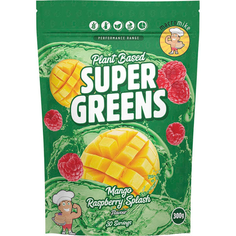 Super Greens Mango Raspberry Splash 300g