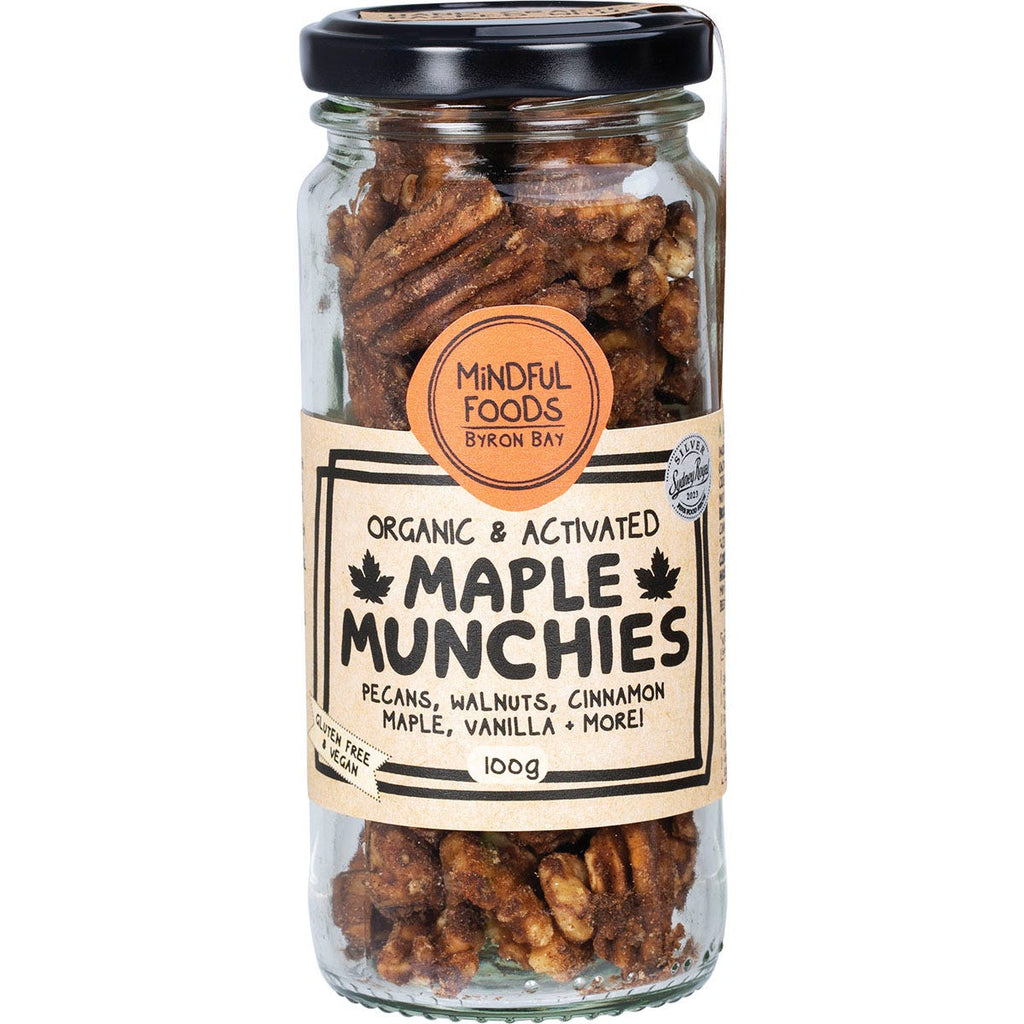 Maple Munchies Organic & Activated 100g