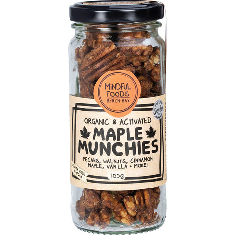 Maple Munchies Organic & Activated 100g