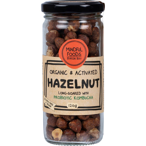 Hazelnuts Organic & Activated 120g