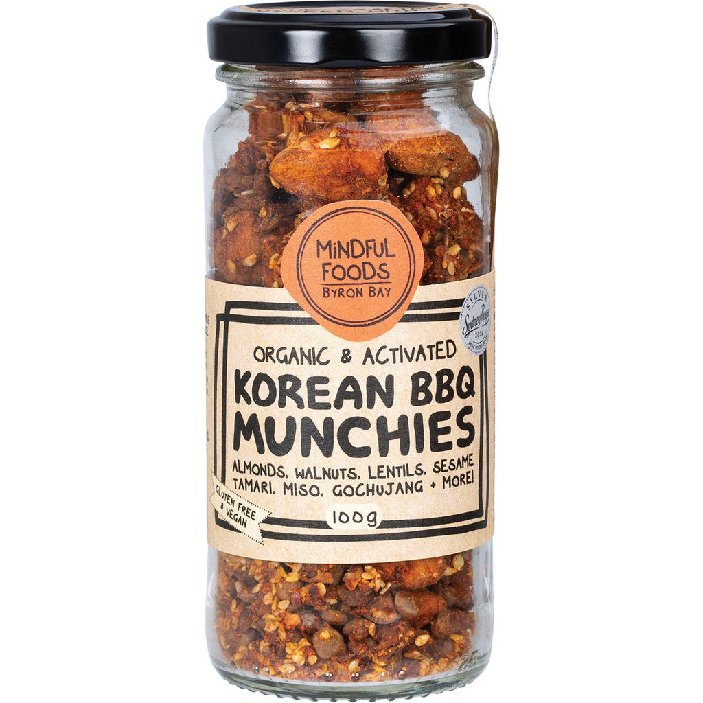 Korean BBQ Munchies Organic & Activated 100g