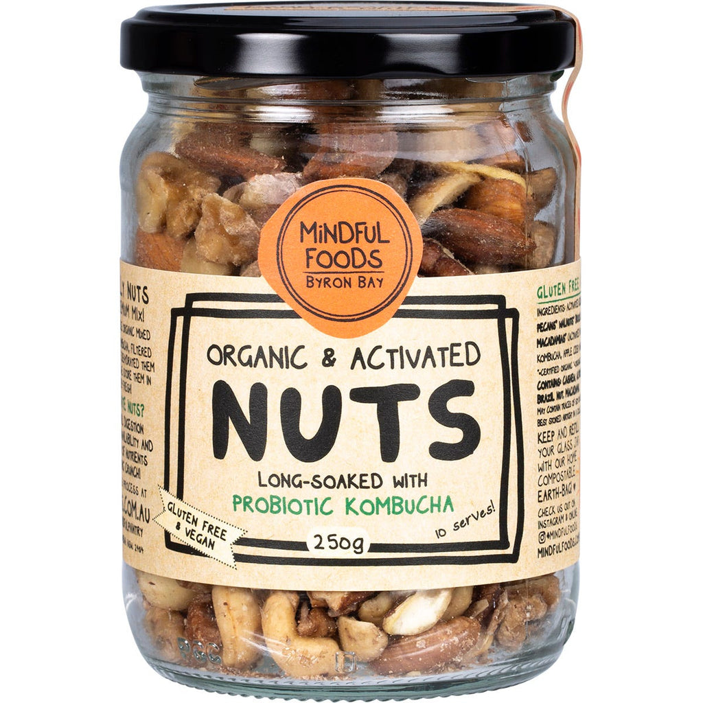 Mixed Nuts Organic & Activated 250g