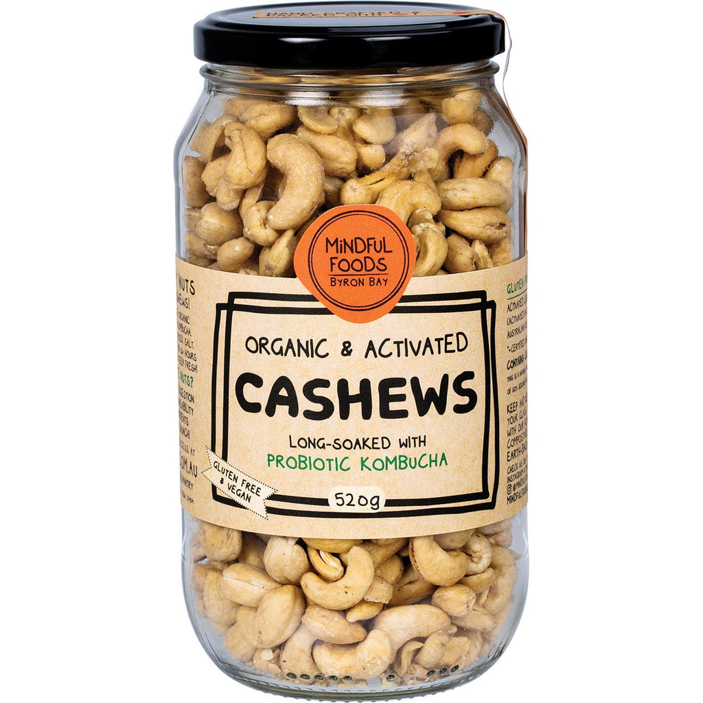 Cashews Organic & Activated 520g