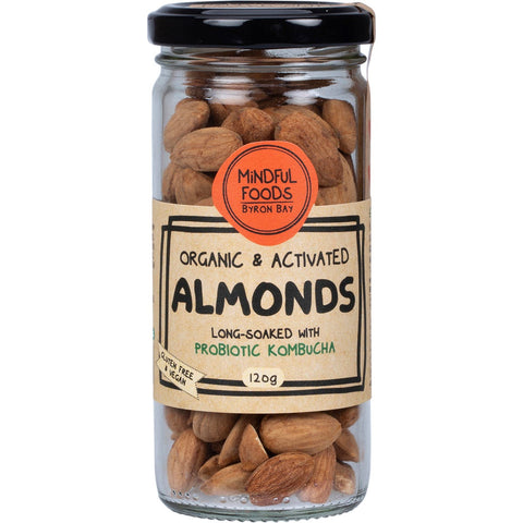 Almonds Organic & Activated 120g