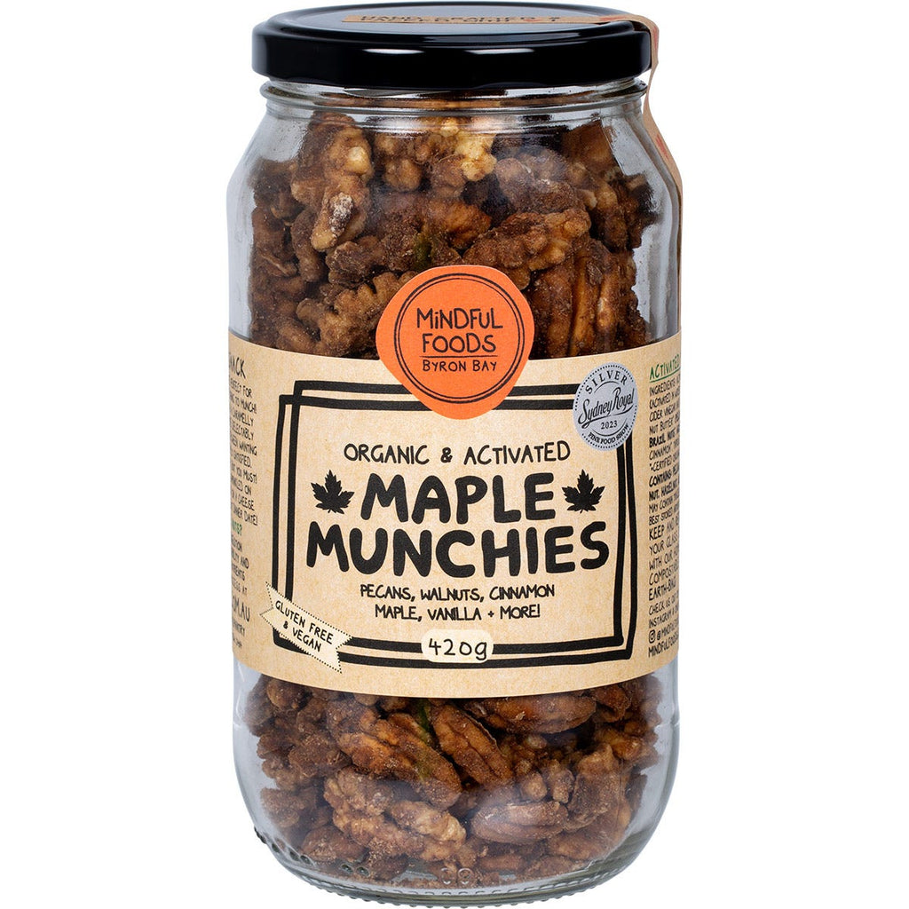 Maple Munchies Organic & Activated 420g