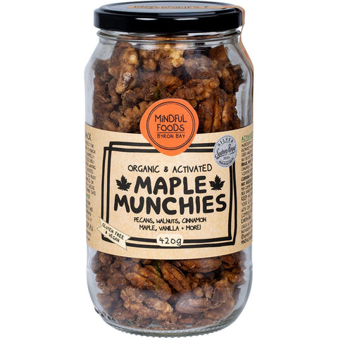 Maple Munchies Organic & Activated 420g