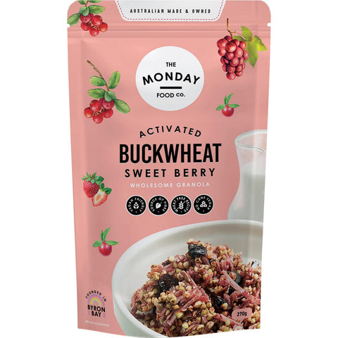 Activated Buckwheat Granola Sweet Berry 270g