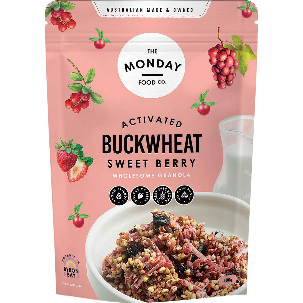 Activated Buckwheat Granola Sweet Berry 500g