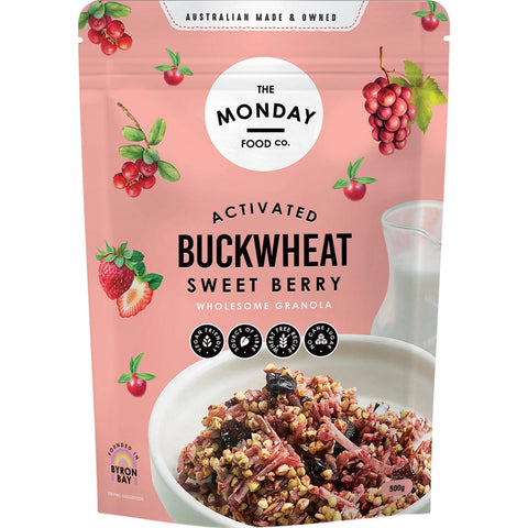 Activated Buckwheat Granola Sweet Berry 500g