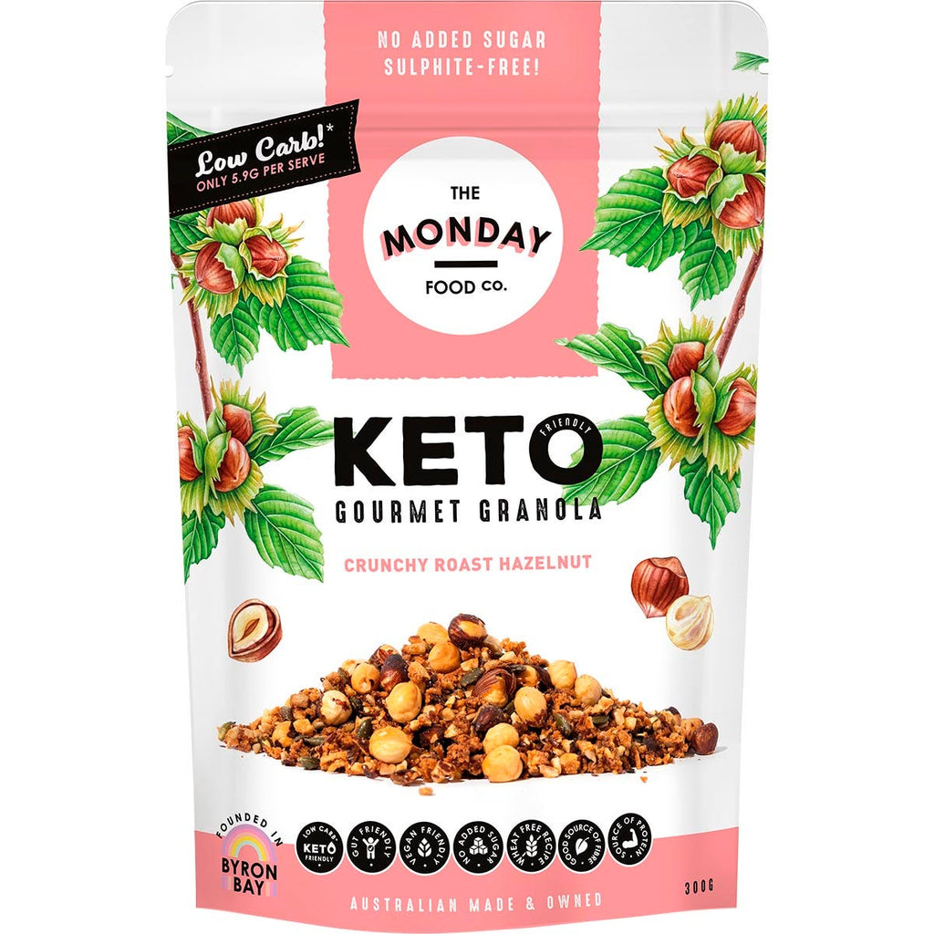 Keto Gourmet Granola Crunchy Roast Hazelnut 300g