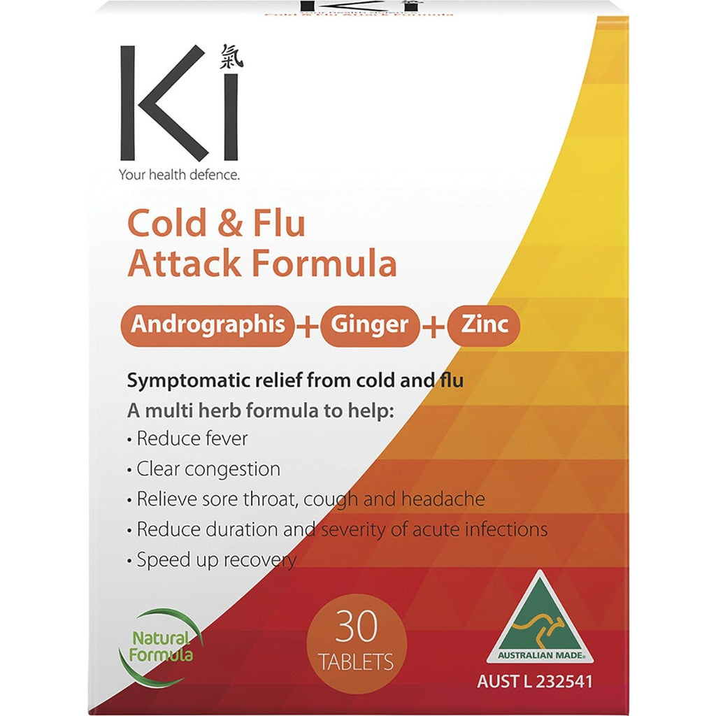Ki Cold & Flu Attack 30 Tabs