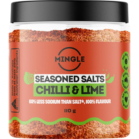 Chilli & Lime Seasoned Salts 110g