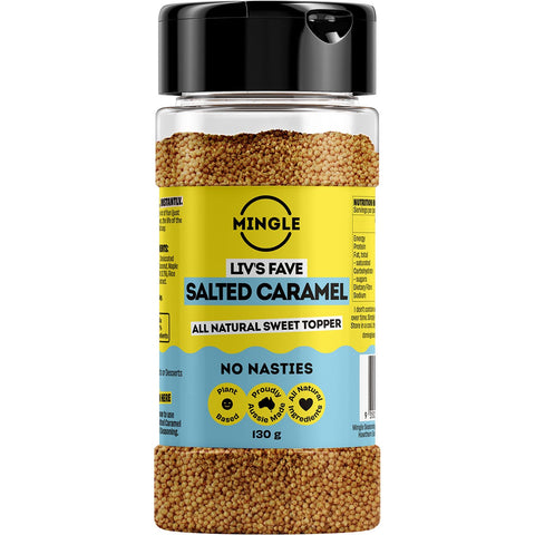 Liv's Fave Salted Caramel All Natural Sweet Topper 130g