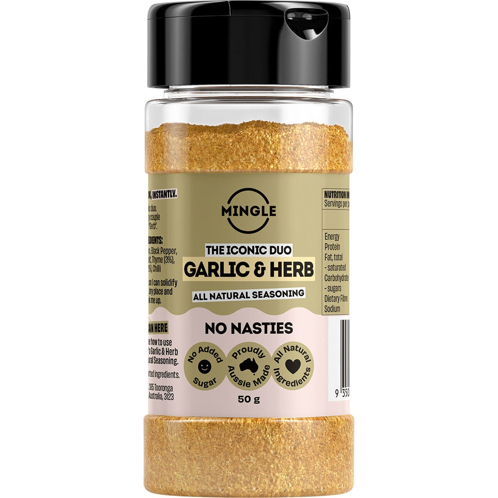 Garlic & Herb All Natural Seasoning 10x50g
