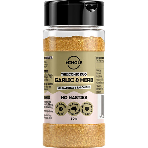 Garlic & Herb All Natural Seasoning 10x50g