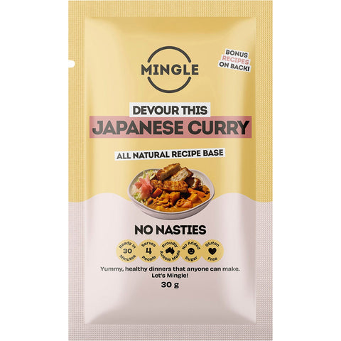 Japanese Curry All Natural Recipe Base 12x30g