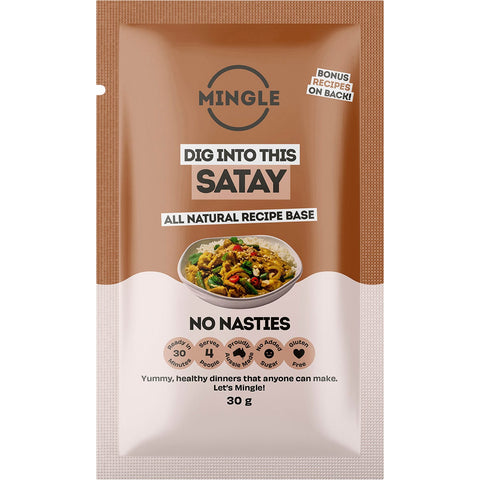 Satay All Natural Recipe Base 12x30g