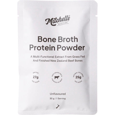 Bone Broth Protein Powder Unflavoured 10x30g