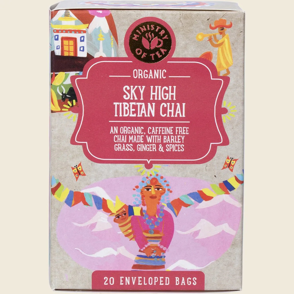 Organic Sky High Tibetan Chai Tea Bags 20pk