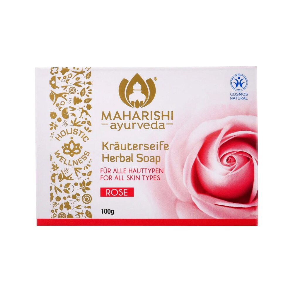 Maharishi Herbal Soap Bar Rose 100g