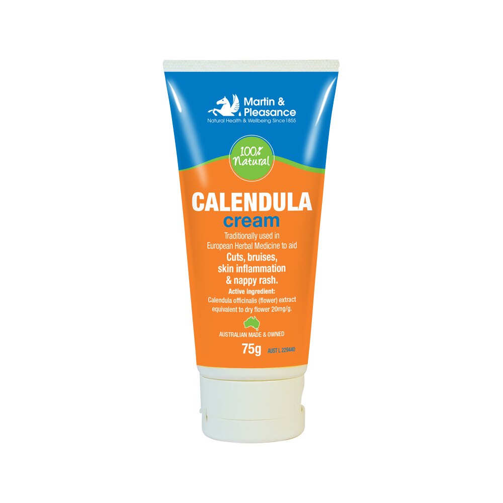 Martin Pleasance All Natural Cream Calendula Tube 75g