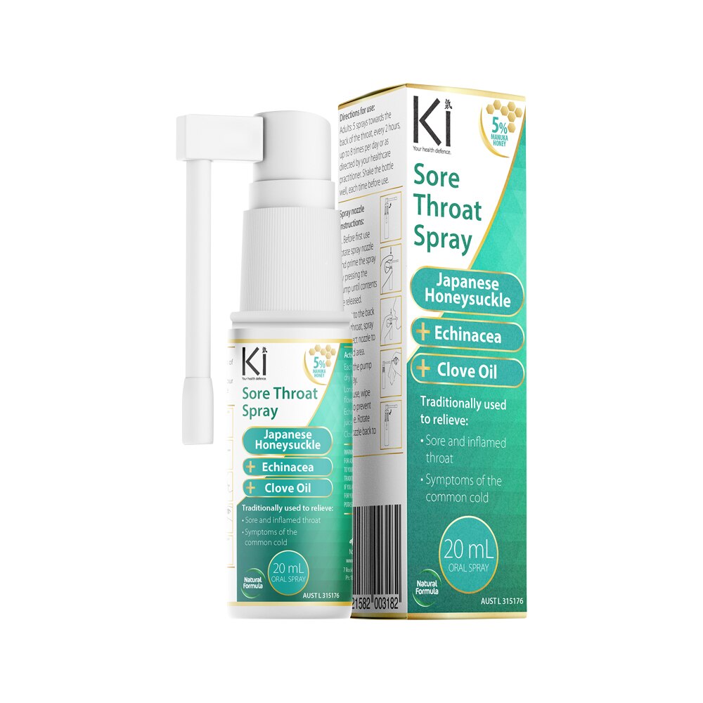 Martin Pleasance Ki Sore Throat Spray 20ml
