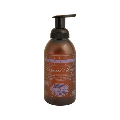 Melrose Organic Castile Soap Lavender Pump 500ml