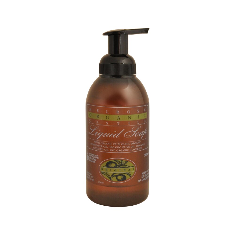 Melrose Organic Castile Soap Original Pump 500ml