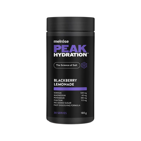 Melrose Peak Hydration Blackberry Lemonade 180g